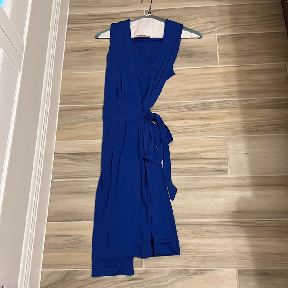 Banana Republic Royal Blue Wrap Dress